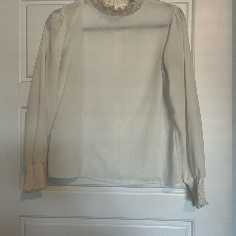 Elegant Cream Blouse